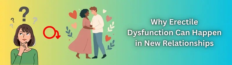 Why Erectile Dysfunction Can Happen in New Relationships