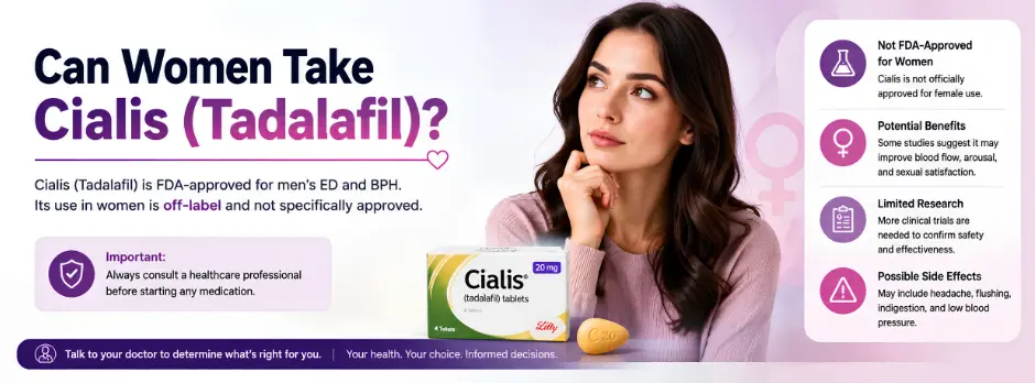 Can Women Take Cialis